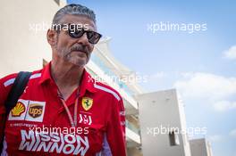 Maurizio Arrivabene (ITA) Ferrari Team Principal. 22.11.2018. Formula 1 World Championship, Rd 21, Abu Dhabi Grand Prix, Yas Marina Circuit, Abu Dhabi, Preparation Day.
