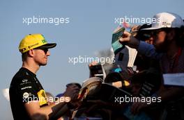 Nico Hulkenberg (GER) Renault Sport F1 Team  22.11.2018. Formula 1 World Championship, Rd 21, Abu Dhabi Grand Prix, Yas Marina Circuit, Abu Dhabi, Preparation Day.
