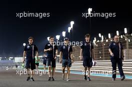 Sergio Perez (MEX) Sahara Force India F1   22.11.2018. Formula 1 World Championship, Rd 21, Abu Dhabi Grand Prix, Yas Marina Circuit, Abu Dhabi, Preparation Day.