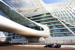 Sean Gelael (IDN) Scuderia Toro Rosso STR13 Test Driver. 27.11.2018. Formula 1 Testing, Yas Marina Circuit, Abu Dhabi, Wednesday.