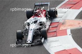 Kimi Raikkonen (FIN) Sauber C37. 27.11.2018. Formula 1 Testing, Yas Marina Circuit, Abu Dhabi, Wednesday.