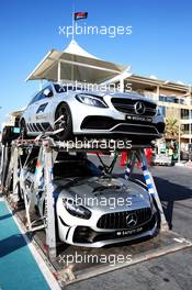 FIA Safety Car and FIA Medical Car packed up for another year. 27.11.2018. Formula 1 Testing, Yas Marina Circuit, Abu Dhabi, Wednesday.