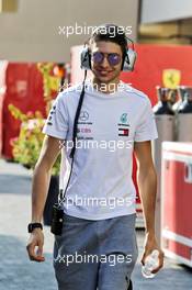 Esteban Ocon (FRA) Mercedes AMG F1. 27.11.2018. Formula 1 Testing, Yas Marina Circuit, Abu Dhabi, Wednesday.