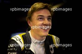 Artem Markelov (RUS) Renault Sport F1 Team Test and Development Driver. 28.11.2018. Formula 1 Testing, Yas Marina Circuit, Abu Dhabi, Wednesday.
