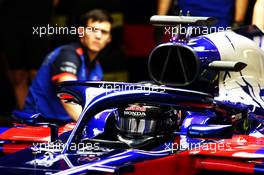 Daniil Kvyat (RUS) Scuderia Toro Rosso STR13. 28.11.2018. Formula 1 Testing, Yas Marina Circuit, Abu Dhabi, Wednesday.