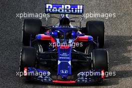 Daniil Kvyat (RUS) Scuderia Toro Rosso STR13. 28.11.2018. Formula 1 Testing, Yas Marina Circuit, Abu Dhabi, Wednesday.