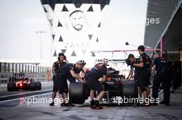 Pierre Gasly (FRA) Red Bull Racing RB14. 28.11.2018. Formula 1 Testing, Yas Marina Circuit, Abu Dhabi, Wednesday.