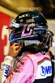 Lance Stroll (CDN) Racing Point Force India F1 Team. 28.11.2018. Formula 1 Testing, Yas Marina Circuit, Abu Dhabi, Wednesday.