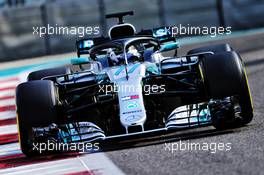 Valtteri Bottas (FIN) Mercedes AMG F1 W09. 28.11.2018. Formula 1 Testing, Yas Marina Circuit, Abu Dhabi, Wednesday.