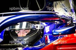 Daniil Kvyat (RUS) Scuderia Toro Rosso STR13. 28.11.2018. Formula 1 Testing, Yas Marina Circuit, Abu Dhabi, Wednesday.