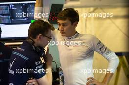 George Russell (GBR) Williams. 28.11.2018. Formula 1 Testing, Yas Marina Circuit, Abu Dhabi, Wednesday.