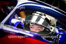 Daniil Kvyat (RUS) Scuderia Toro Rosso STR13. 28.11.2018. Formula 1 Testing, Yas Marina Circuit, Abu Dhabi, Wednesday.