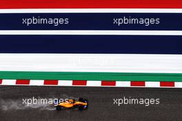 Fernando Alonso (ESP) McLaren MCL33. 19.10.2018. Formula 1 World Championship, Rd 18, United States Grand Prix, Austin, Texas, USA, Practice Day.