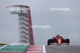 Kimi Raikkonen (FIN) Scuderia Ferrari  19.10.2018. Formula 1 World Championship, Rd 18, United States Grand Prix, Austin, Texas, USA, Practice Day.