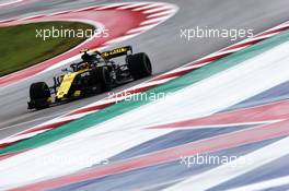 Carlos Sainz Jr (ESP) Renault Sport F1 Team RS18, 19.10.2018. Formula 1 World Championship, Rd 18, United States Grand Prix, Austin, Texas, USA, Practice Day.