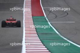 Sebastian Vettel (GER) Scuderia Ferrari  19.10.2018. Formula 1 World Championship, Rd 18, United States Grand Prix, Austin, Texas, USA, Practice Day.