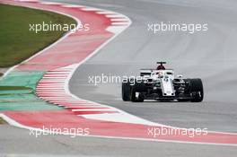 Marcus Ericsson (SWE) Sauber C37. 19.10.2018. Formula 1 World Championship, Rd 18, United States Grand Prix, Austin, Texas, USA, Practice Day.