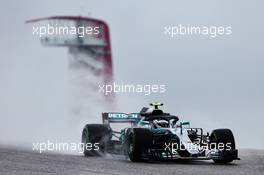 Valtteri Bottas (FIN) Mercedes AMG F1 W09. 19.10.2018. Formula 1 World Championship, Rd 18, United States Grand Prix, Austin, Texas, USA, Practice Day.