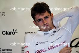 Charles Leclerc (MON) Sauber F1 Team. 19.10.2018. Formula 1 World Championship, Rd 18, United States Grand Prix, Austin, Texas, USA, Practice Day.