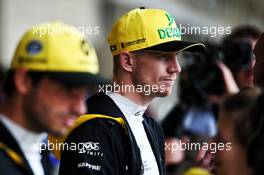 Nico Hulkenberg (GER) Renault Sport F1 Team with the media. 19.10.2018. Formula 1 World Championship, Rd 18, United States Grand Prix, Austin, Texas, USA, Practice Day.