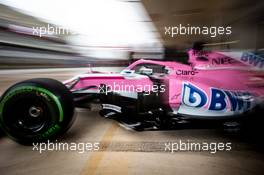Sergio Perez (MEX) Racing Point Force India F1 VJM11 leaves the pits. 19.10.2018. Formula 1 World Championship, Rd 18, United States Grand Prix, Austin, Texas, USA, Practice Day.