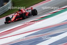 Sebastian Vettel (GER) Ferrari SF71H, 19.10.2018. Formula 1 World Championship, Rd 18, United States Grand Prix, Austin, Texas, USA, Practice Day.