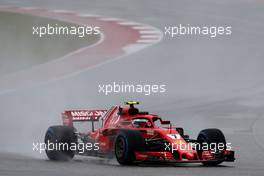 Kimi Raikkonen (FIN) Scuderia Ferrari  19.10.2018. Formula 1 World Championship, Rd 18, United States Grand Prix, Austin, Texas, USA, Practice Day.