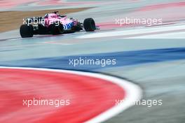 Sergio Perez (MEX) Racing Point Force India F1 VJM11. 19.10.2018. Formula 1 World Championship, Rd 18, United States Grand Prix, Austin, Texas, USA, Practice Day.