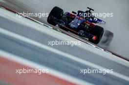 Brendon Hartley (NZL) Scuderia Toro Rosso STR13. 19.10.2018. Formula 1 World Championship, Rd 18, United States Grand Prix, Austin, Texas, USA, Practice Day.