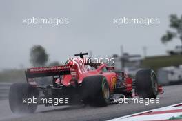 Sebastian Vettel (GER) Scuderia Ferrari  19.10.2018. Formula 1 World Championship, Rd 18, United States Grand Prix, Austin, Texas, USA, Practice Day.