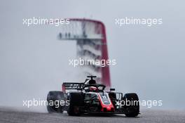 Romain Grosjean (FRA) Haas F1 Team VF-18. 19.10.2018. Formula 1 World Championship, Rd 18, United States Grand Prix, Austin, Texas, USA, Practice Day.