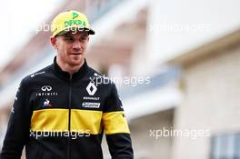 Nico Hulkenberg (GER) Renault Sport F1 Team. 19.10.2018. Formula 1 World Championship, Rd 18, United States Grand Prix, Austin, Texas, USA, Practice Day.