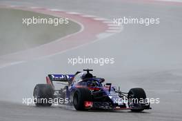 Brendon Hartley (NZ) Scuderia Toro Rosso  19.10.2018. Formula 1 World Championship, Rd 18, United States Grand Prix, Austin, Texas, USA, Practice Day.