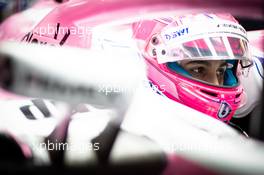Esteban Ocon (FRA) Racing Point Force India F1 VJM11. 19.10.2018. Formula 1 World Championship, Rd 18, United States Grand Prix, Austin, Texas, USA, Practice Day.