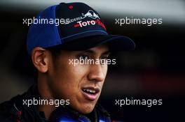 Sean Gelael (IDN) Scuderia Toro Rosso Test Driver. 19.10.2018. Formula 1 World Championship, Rd 18, United States Grand Prix, Austin, Texas, USA, Practice Day.