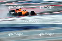 Stoffel Vandoorne (BEL) McLaren MCL33. 19.10.2018. Formula 1 World Championship, Rd 18, United States Grand Prix, Austin, Texas, USA, Practice Day.