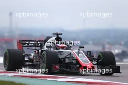 Romain Grosjean (FRA) Haas F1 Team  19.10.2018. Formula 1 World Championship, Rd 18, United States Grand Prix, Austin, Texas, USA, Practice Day.