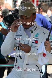 Lewis Hamilton (GBR) Mercedes AMG F1 W09.21.10.2018. Formula 1 World Championship, Rd 18, United States Grand Prix, Austin, Texas, USA, Race Day.