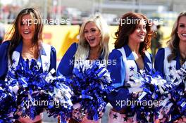 Dallas Cowboys Cheerleaders on the grid. 21.10.2018. Formula 1 World Championship, Rd 18, United States Grand Prix, Austin, Texas, USA, Race Day.