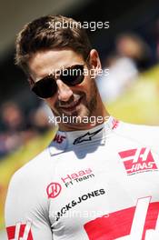 Romain Grosjean (FRA) Haas F1 Team on the grid. 21.10.2018. Formula 1 World Championship, Rd 18, United States Grand Prix, Austin, Texas, USA, Race Day.