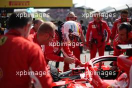 Sebastian Vettel (GER) Scuderia Ferrari  21.10.2018. Formula 1 World Championship, Rd 18, United States Grand Prix, Austin, Texas, USA, Race Day.