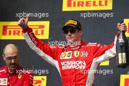 Kimi Raikkonen (FIN) Scuderia Ferrari  21.10.2018. Formula 1 World Championship, Rd 18, United States Grand Prix, Austin, Texas, USA, Race Day.