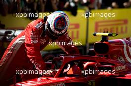 Kimi Raikkonen (FIN) Ferrari SF71H in parc ferme. 21.10.2018. Formula 1 World Championship, Rd 18, United States Grand Prix, Austin, Texas, USA, Race Day.