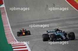 Valtteri Bottas (FIN) Mercedes AMG F1. 21.10.2018. Formula 1 World Championship, Rd 18, United States Grand Prix, Austin, Texas, USA, Race Day.