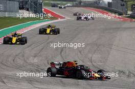 Daniel Ricciardo (AUS) Red Bull Racing RB14. 21.10.2018. Formula 1 World Championship, Rd 18, United States Grand Prix, Austin, Texas, USA, Race Day.