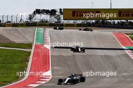 Valtteri Bottas (FIN) Mercedes AMG F1 W09. 21.10.2018. Formula 1 World Championship, Rd 18, United States Grand Prix, Austin, Texas, USA, Race Day.