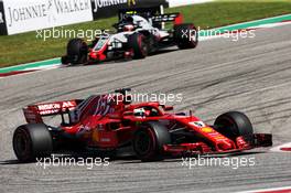 Sebastian Vettel (GER) Ferrari SF71H. 21.10.2018. Formula 1 World Championship, Rd 18, United States Grand Prix, Austin, Texas, USA, Race Day.