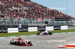Sebastian Vettel (GER) Ferrari SF71H. 21.10.2018. Formula 1 World Championship, Rd 18, United States Grand Prix, Austin, Texas, USA, Race Day.