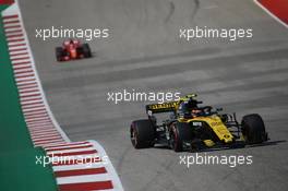 Carlos Sainz Jr (ESP) Renault Sport F1 Team RS18. 21.10.2018. Formula 1 World Championship, Rd 18, United States Grand Prix, Austin, Texas, USA, Race Day.