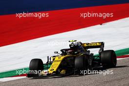 Carlos Sainz Jr (ESP) Renault Sport F1 Team RS18. 21.10.2018. Formula 1 World Championship, Rd 18, United States Grand Prix, Austin, Texas, USA, Race Day.